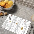 sets de table, restaurants, impression en France