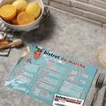 sets de table, restaurants, impression en France