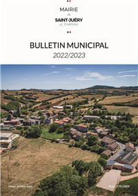 Impression magazine - Bulletin Municipal de la commune de Saint-Juéry Le Château