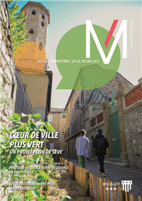 Impression magazine - M, trimestriel de la Ville de Millau